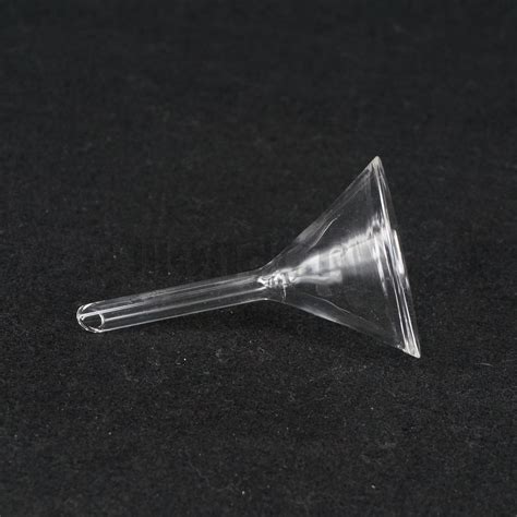 50mm Miniature Lab Glass Funnel Borosilicate Glassware Triangle Funnel | eBay