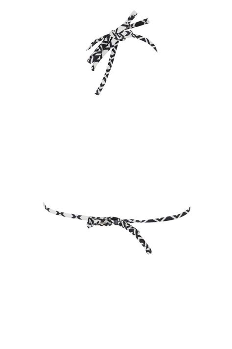 Siyah Kadın Fall in Love Regular Fit Kare Desenli Bikini Üstü 2533455 DeFacto