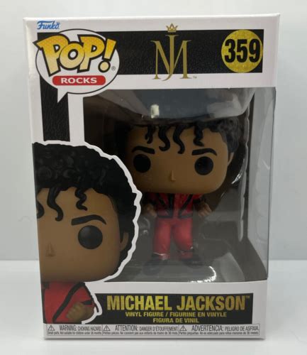 Funko Pop Rocks Michael Jackson Thriller Ebay