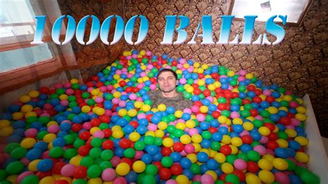 Crazy Plastic Ball Prank10000 Balls In A Flat Youtube