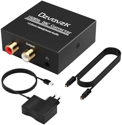 Khz Dac Audio Ozvavzk Adaptateur Optique Jack Convertisseur