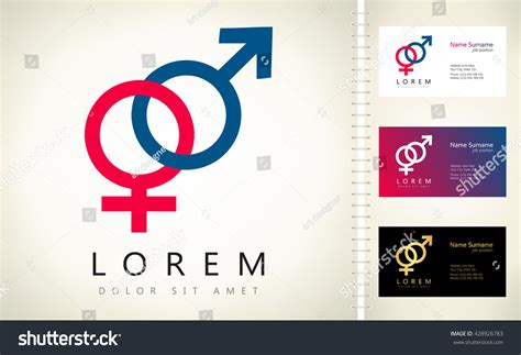 Male Female Sex Logo Stock Vector Royalty Free 428926783 Shutterstock