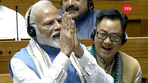 Rajya Sabha Session Live Updates Opposition Walks Out Amid Pm Modis Speech Chairman Says