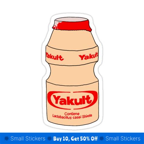 "Yakult Illustration" Sticker for Sale by Smith9615 | Stickers ...