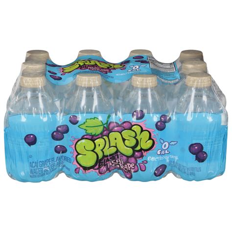 Save On Splash Blast Acai Grape Flavored Water Beverage 12 Pk Order