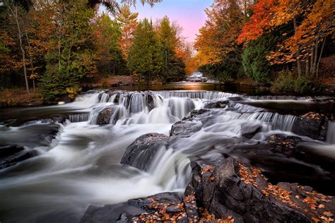 Autumn Magic At Upper Bond Falls