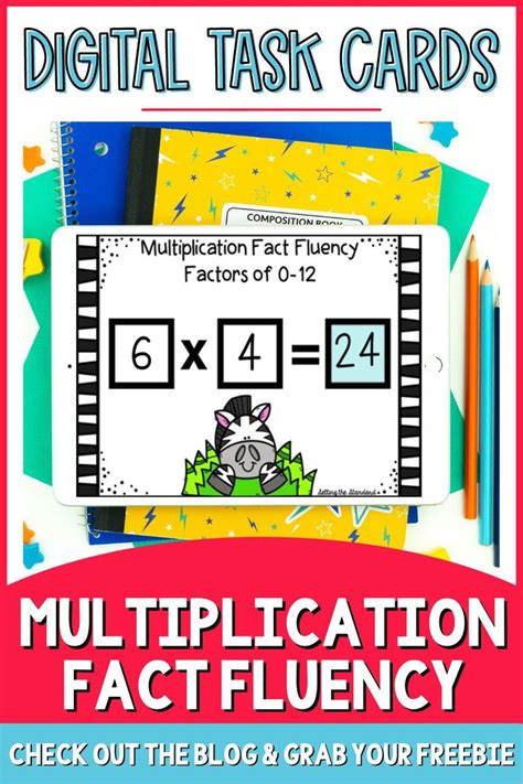 Multiplication Fact Fluency Made Easy With Boom Setting The Standard