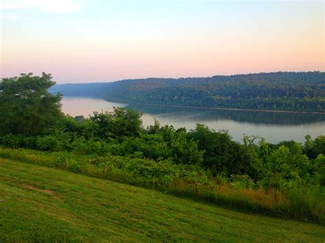 Ohio River Overlook Indiana Planned Spontaneity