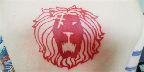 The Lions Sin Of Pride Escanor From 7 Deadly Sins Rnerdtattoos