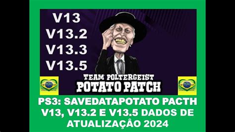 Ps Save Data Potato Patch V Ao V Em K Gratis Da S Rie Pes