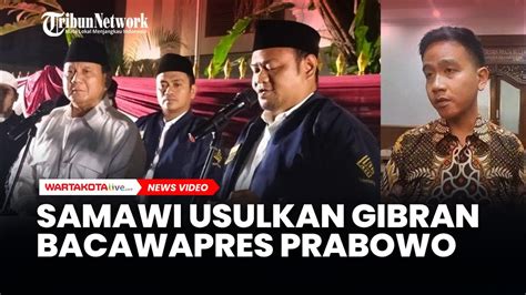 Usulkan Gibran Jadi Bacawapres Relawan Jokowi Samawi Deklarasi Dukung