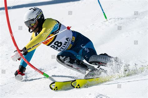 Ivan Kovbasnyuk Ukr Competing Telepass Fis Editorial Stock Photo