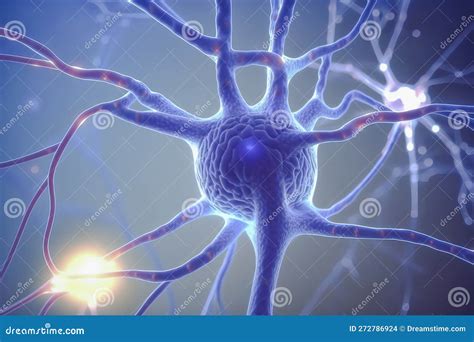 Microscopio Delle Cellule Cerebrali Di Rete Neurale Sistema Nervoso