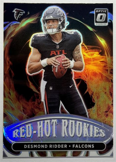 Panini Donruss Optic Desmond Ridder Red Hot Rookies Rc Rhr