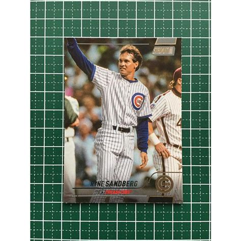 ★topps Mlb 2022 Stadium Club 118 Ryne Sandberg Chicago Cubs ベースカード