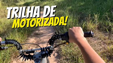 FIZ TRILHA MINHA BICICLETA MOTORIZADA ESTILO BH YouTube