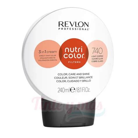 Mascarilla Con Color Nutri Color 740 Cobre 240ml Revlon