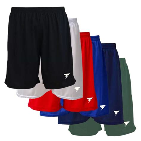 Cal O De Futebol Bermuda De Futebol Em Poli Ster Shorts Masculino