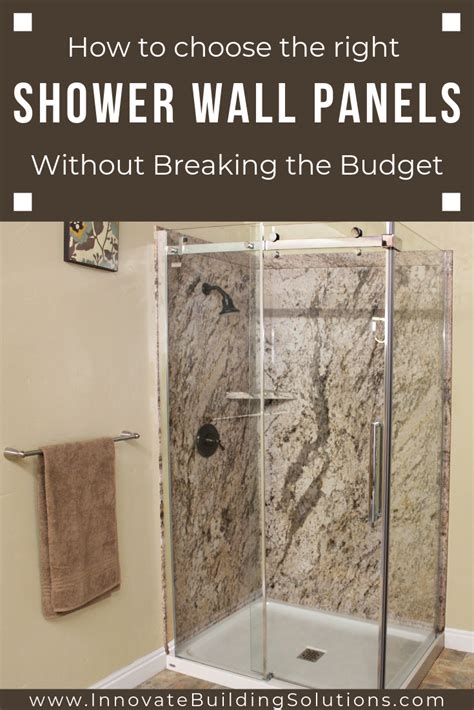 5 Guaranteed Tricks For Choosing Shower Wall Panels Without Busting Your Budget Shower Wall