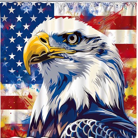 Experience The Patriotic Spirit In Your Bathroom With Our Bald Eagle