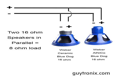 Wiring Two Ohm Speakers In Series