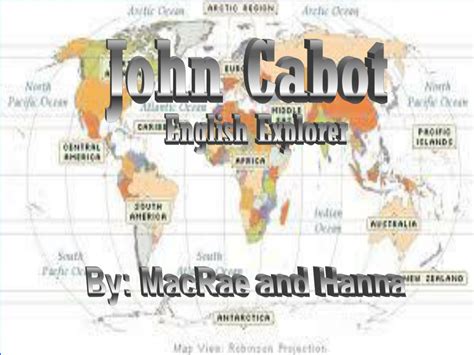 Ppt John Cabot Powerpoint Presentation Free Download Id9724670