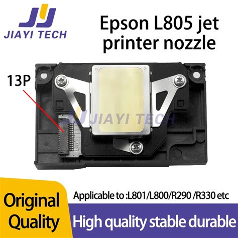 Original F173060 F173050 Printhead L805 Head For Epson L801 L800 R290