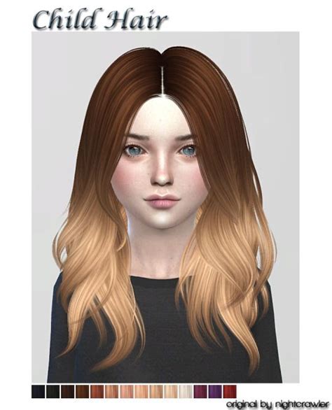 Sims 4 child hair mods - sanyeye