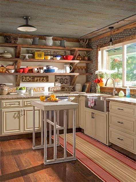 Farmhouse Rustic Kitchen Cabinets