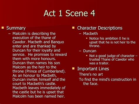 List Of Macbeth Quotes Act 1 References - Pangkalan