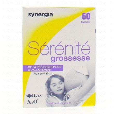 SYNERGIA Sérénité 60 capsules Pharmacie Prado Mermoz