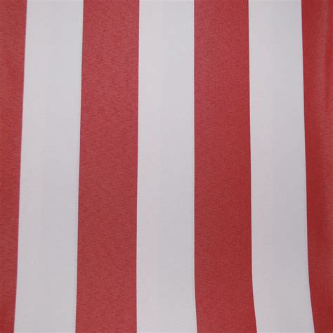 Red And White Stripe Table Cloth Rectangular 26x15m Best Events