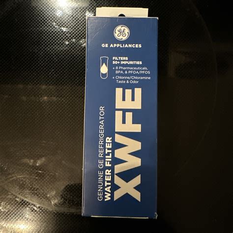 xwfe water filter genuine xwfe refrigerator water filter  ge