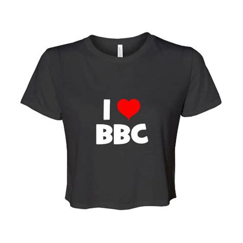 I Love Bbc Crop Top Queen Of Spades I Love Big Black Cock Etsy