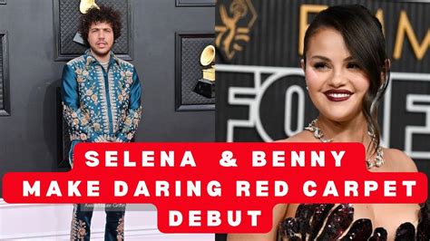 Finally Official Selena Gomez And Benny Blanco Make Daring Red Carpet