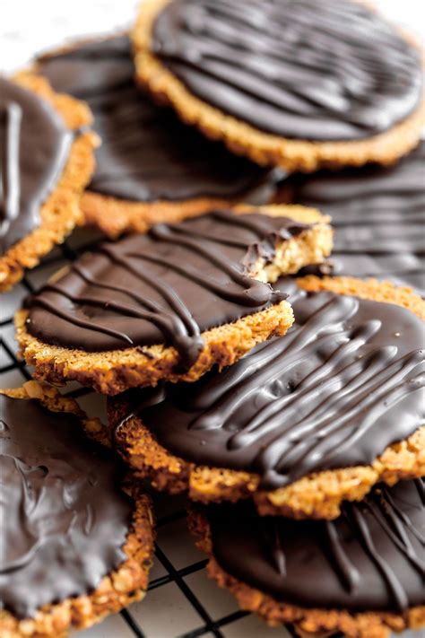 Homemade Chocolate Hobnobs Vegan Gluten Free Nadias Healthy Kitchen Recipe Chocolate