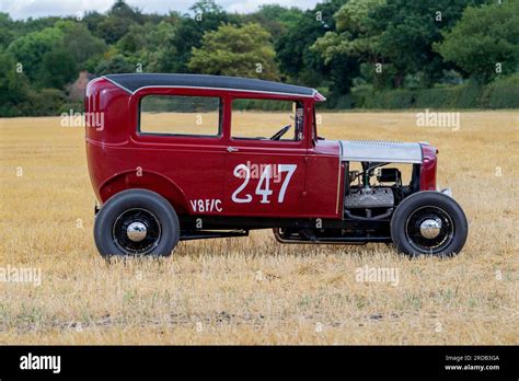 1930 Ford Model A Sedan Hot Rod Stock Photo Alamy