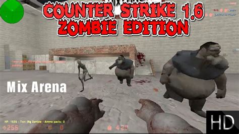 Counter Strike Zombie Edition Mod Mix Arena Gameplay Cs Youtube