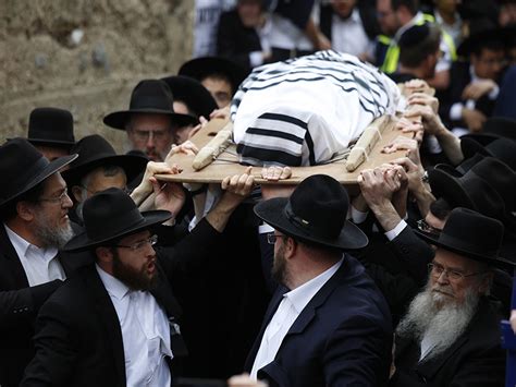 Israel Ultra Orthodox Rabbi Funeral Rns