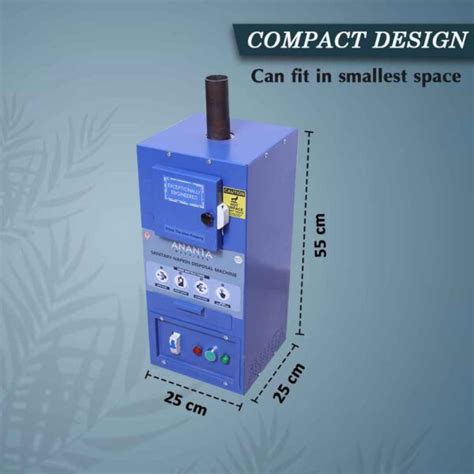 Ananta Automatic Sanitary Napkin Incinerator Disposal Machine