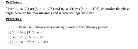 Solved Given V Sin T And V Cos T Chegg