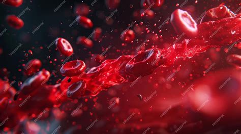 Premium Photo | Dynamic blood flow and heart operation realistic 3D animation style educational