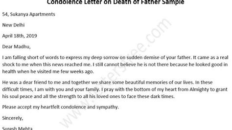 How To Write A Condolence Letter Utaheducationfacts