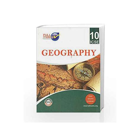 Icse Geography Class 10 By Full Marks Buy Online Icse Geography