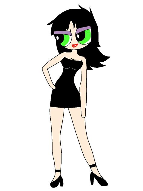 Ppg Teen Buttercup With A Black Dress 3 By Crawfordjenny On Deviantart