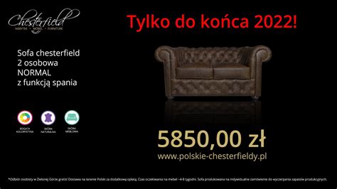 Sk Rzana Sofa Pikowana Chesterfield Normal Os Z Funkcj Spania Sk Ra