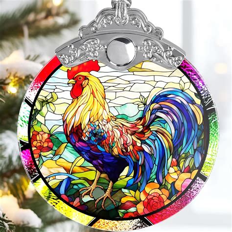 Amazon Rooster Christmas Ornament Jocidea Rooster Hanging