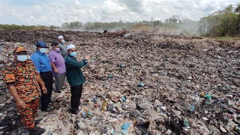 Hari Operasi Pemadaman Kebakaran Tapak Pelupusan Sampah Harian Metro