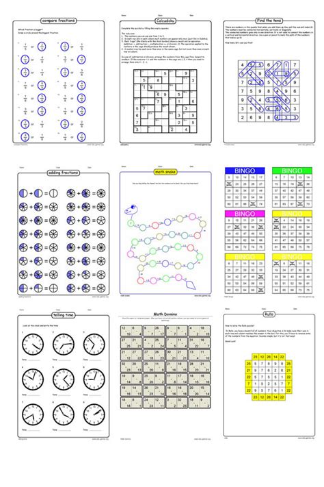 6th Grade Math Worksheets - Worksheets Library