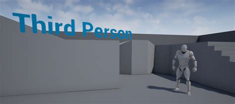 Third Person Template Unreal Engine Documentation Off